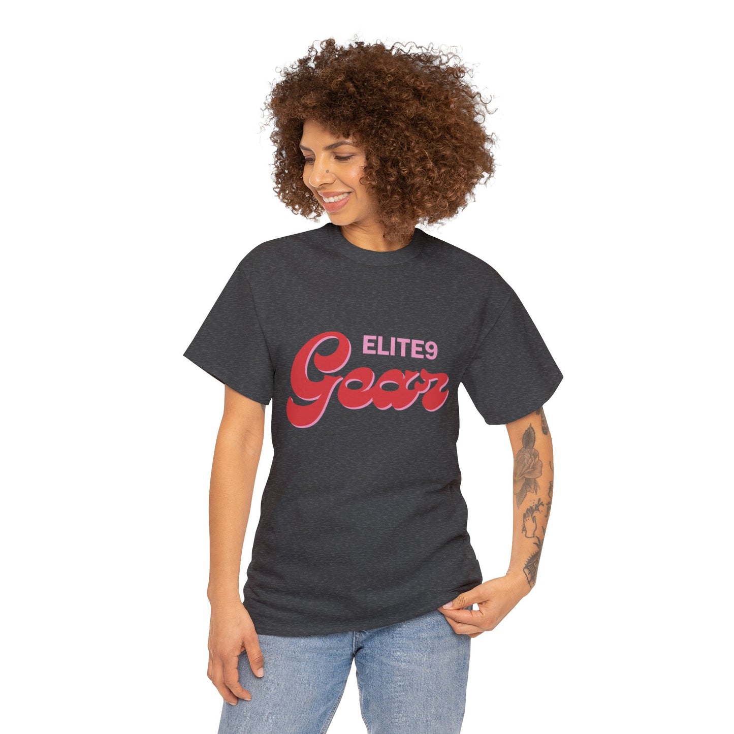 Elite9 Gear Retro Print Unisex Tee