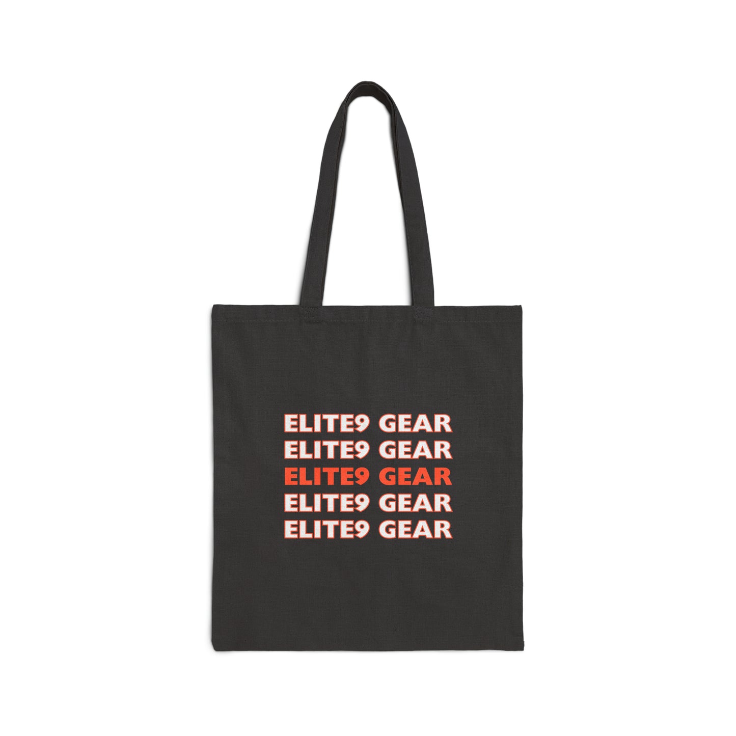 Elite9 Gear Falling Words Tote Bag