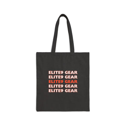 Elite9 Gear Falling Words Tote Bag