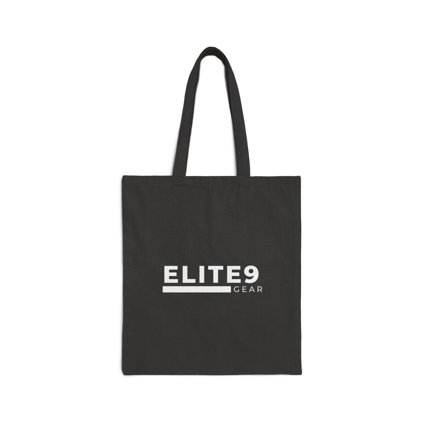 Elite9 Gear Logo Canvas Tote