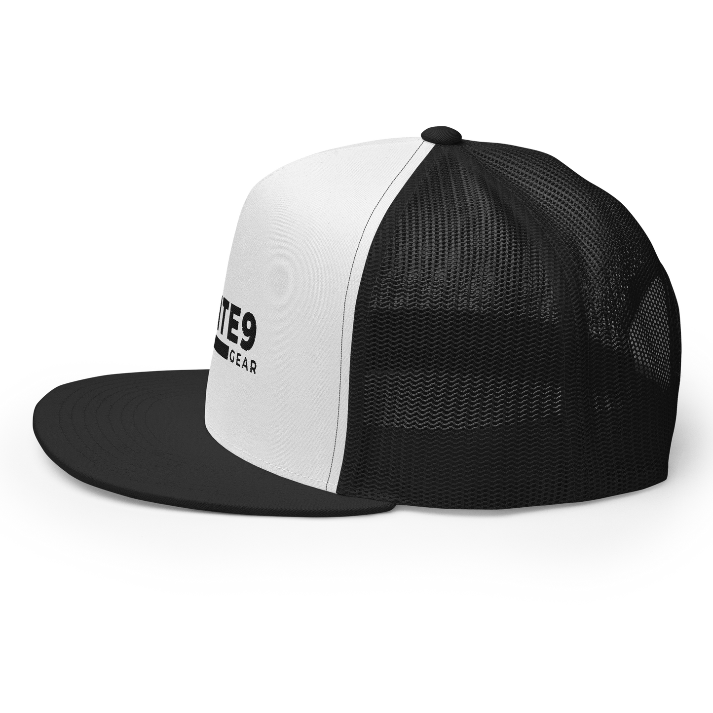 Trucker Cap Black Text