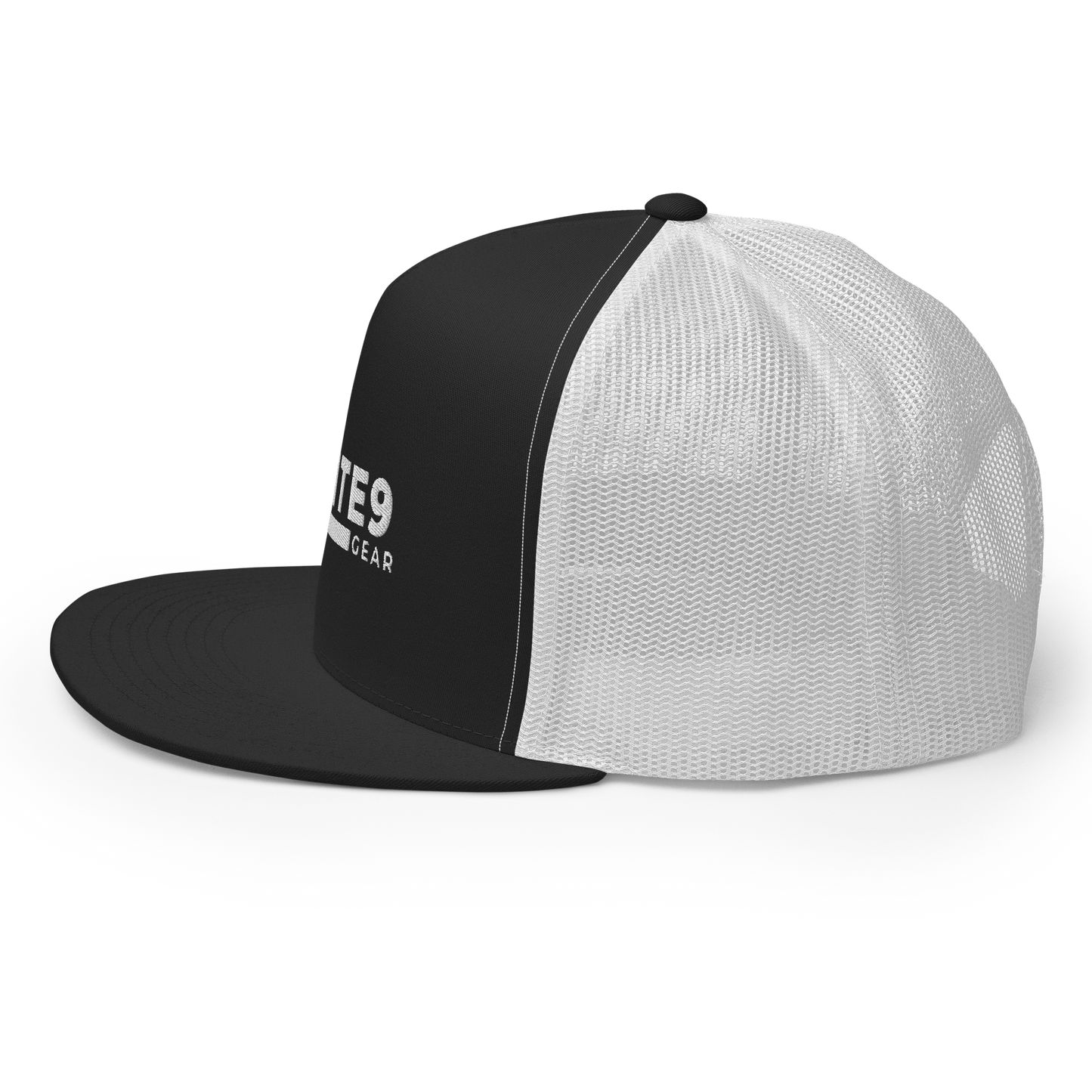 Trucker Cap White Text