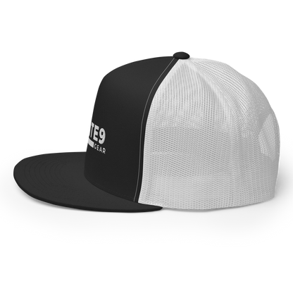 Trucker Cap White Text