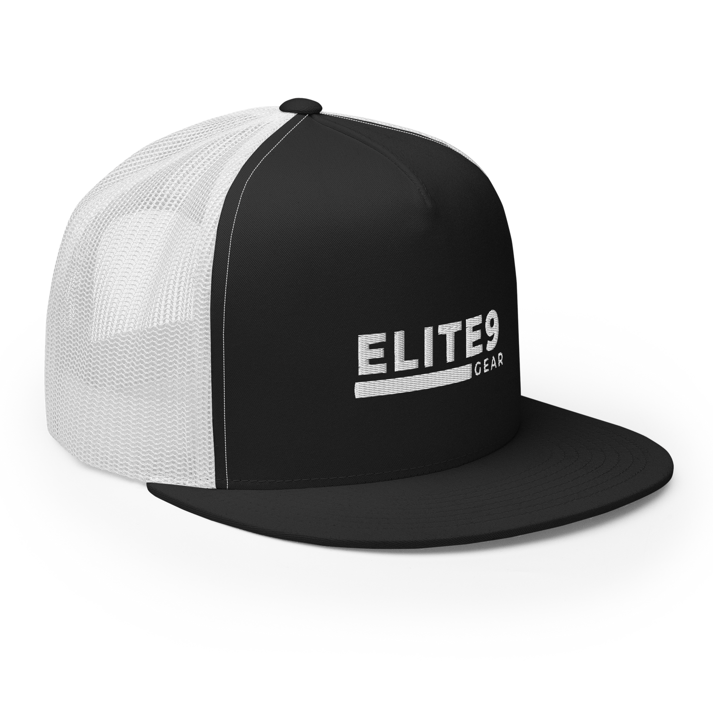 Trucker Cap White Text