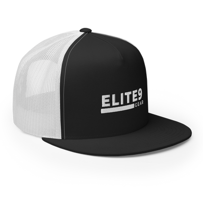 Trucker Cap White Text