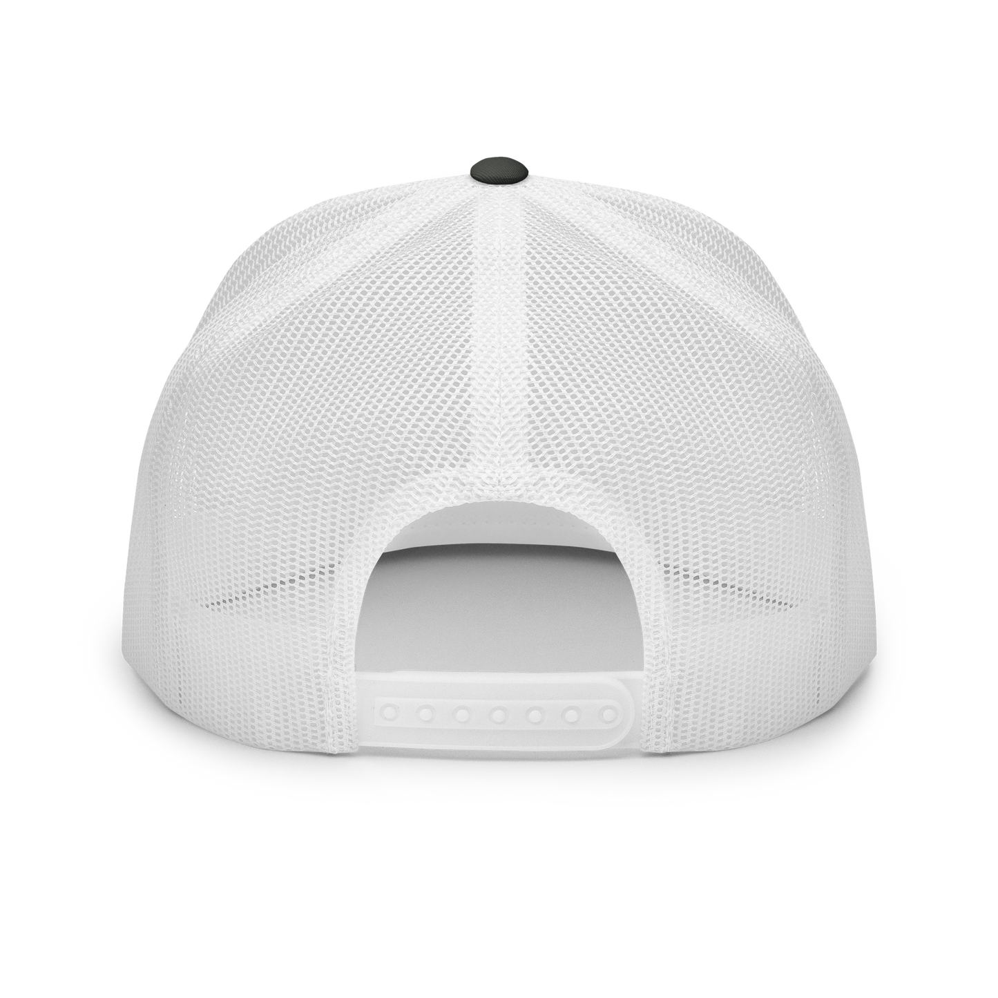 Trucker Cap White Text