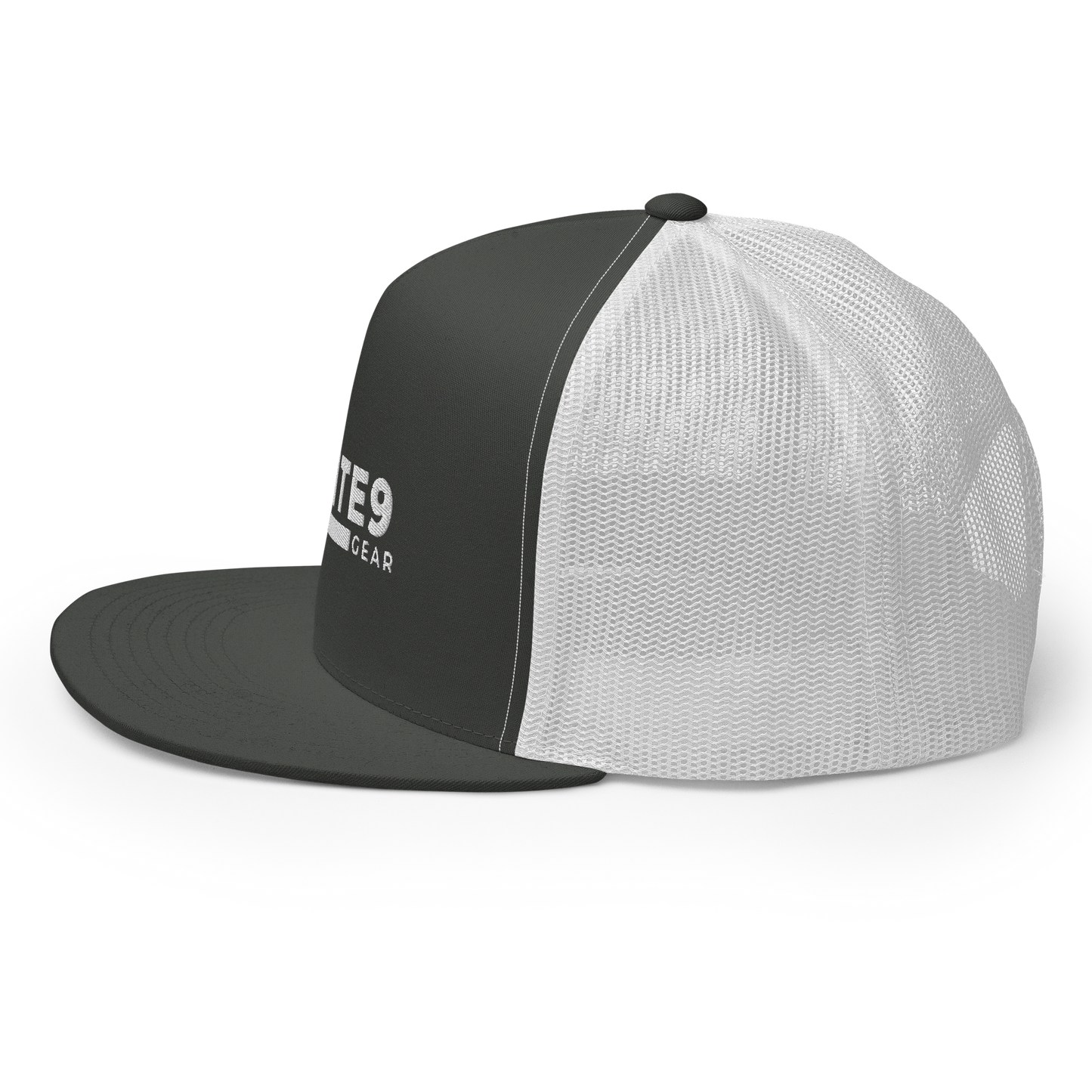 Trucker Cap White Text