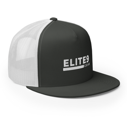 Trucker Cap White Text