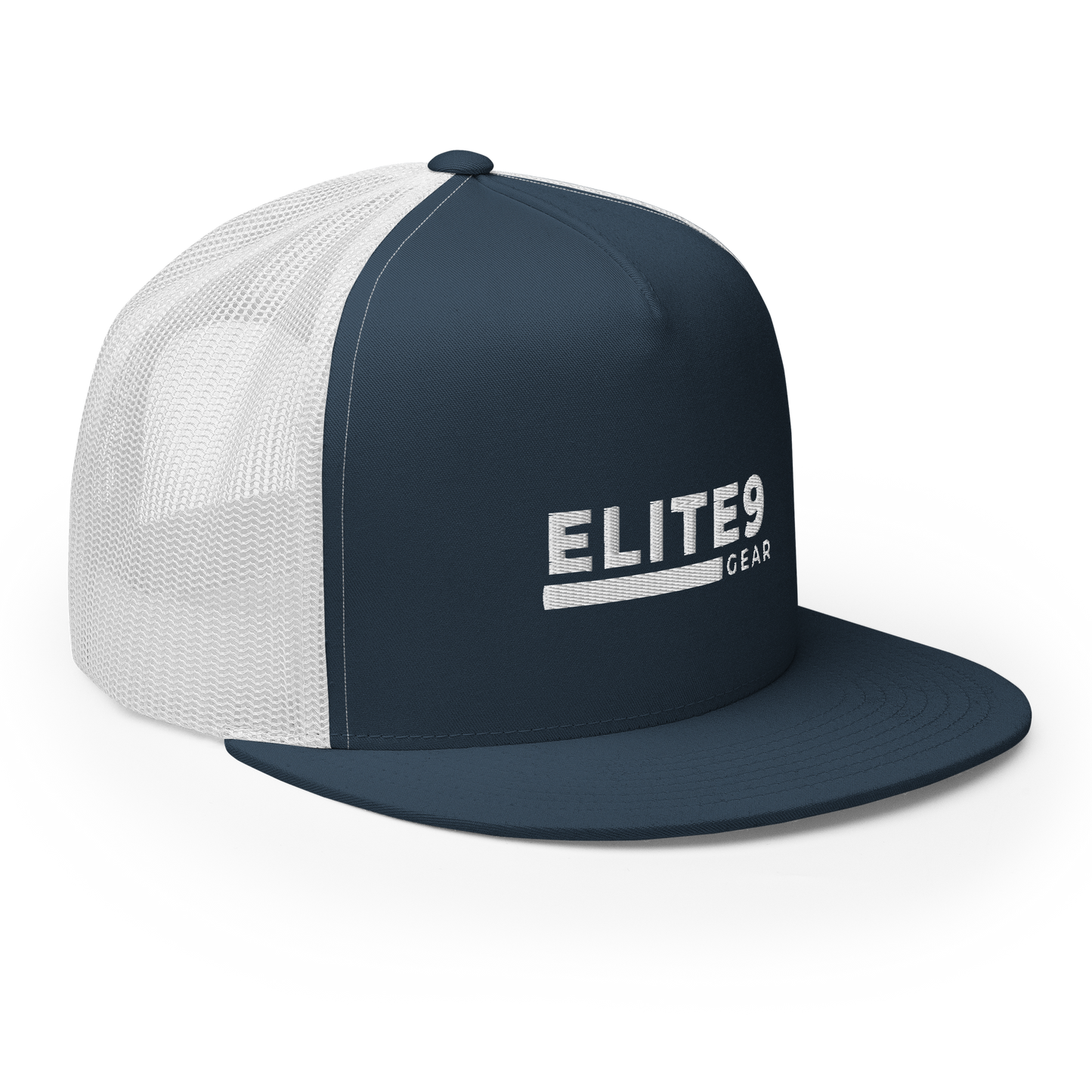 Trucker Cap White Text