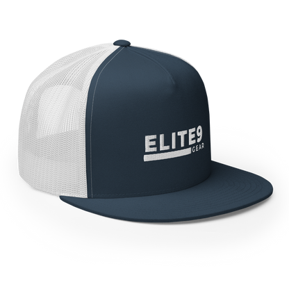 Trucker Cap White Text