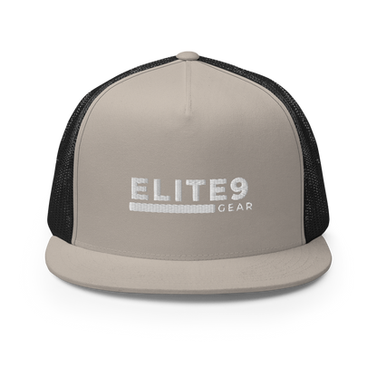 Trucker Cap White Text