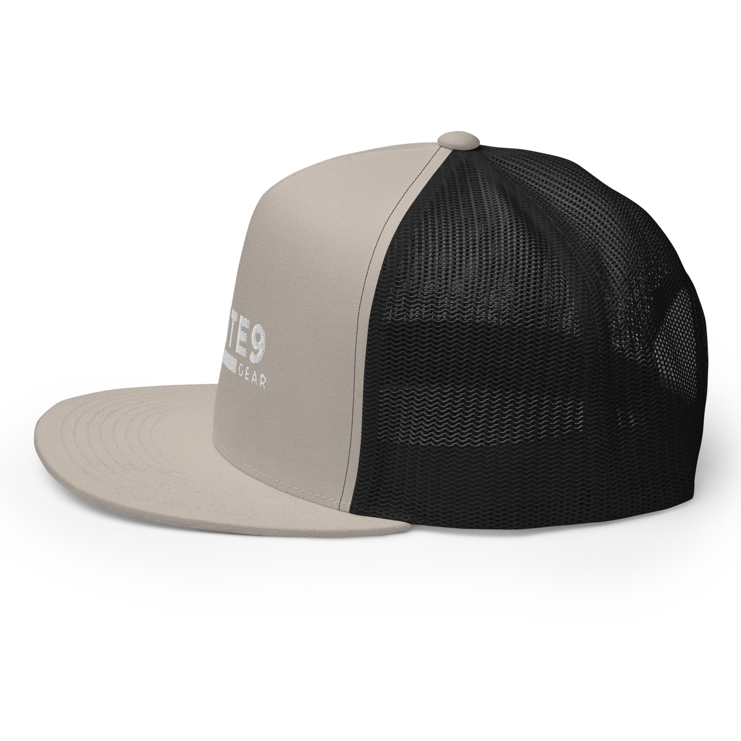 Trucker Cap White Text