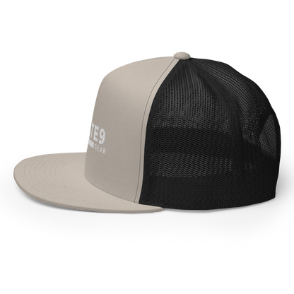 Trucker Cap White Text