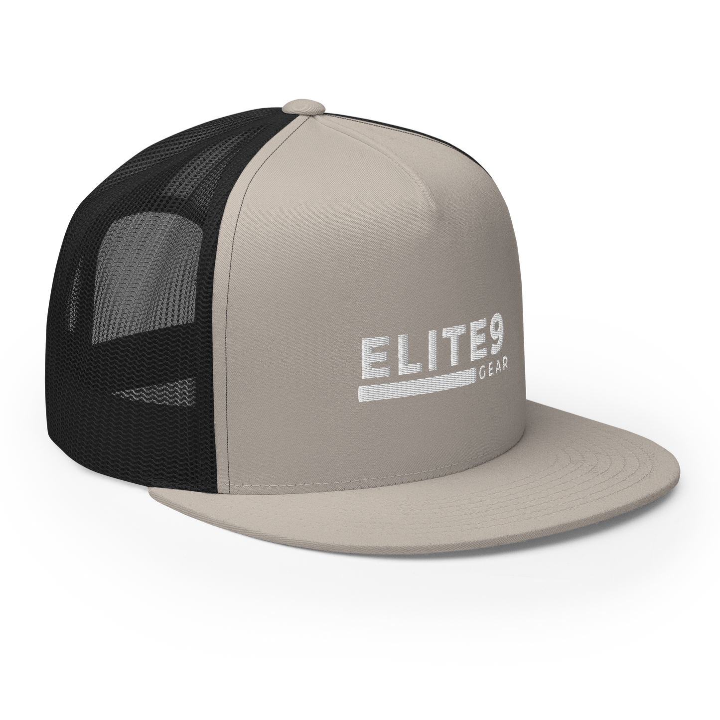 Trucker Cap White Text