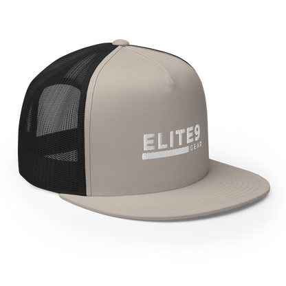 Trucker Cap White Text