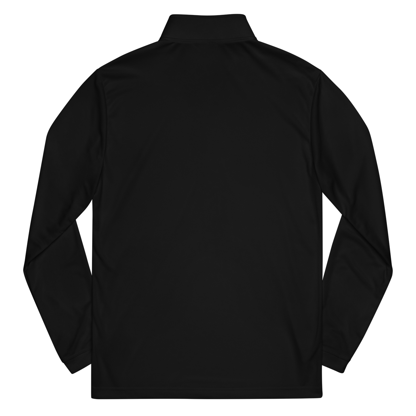 Quarter zip pullover | Black Text