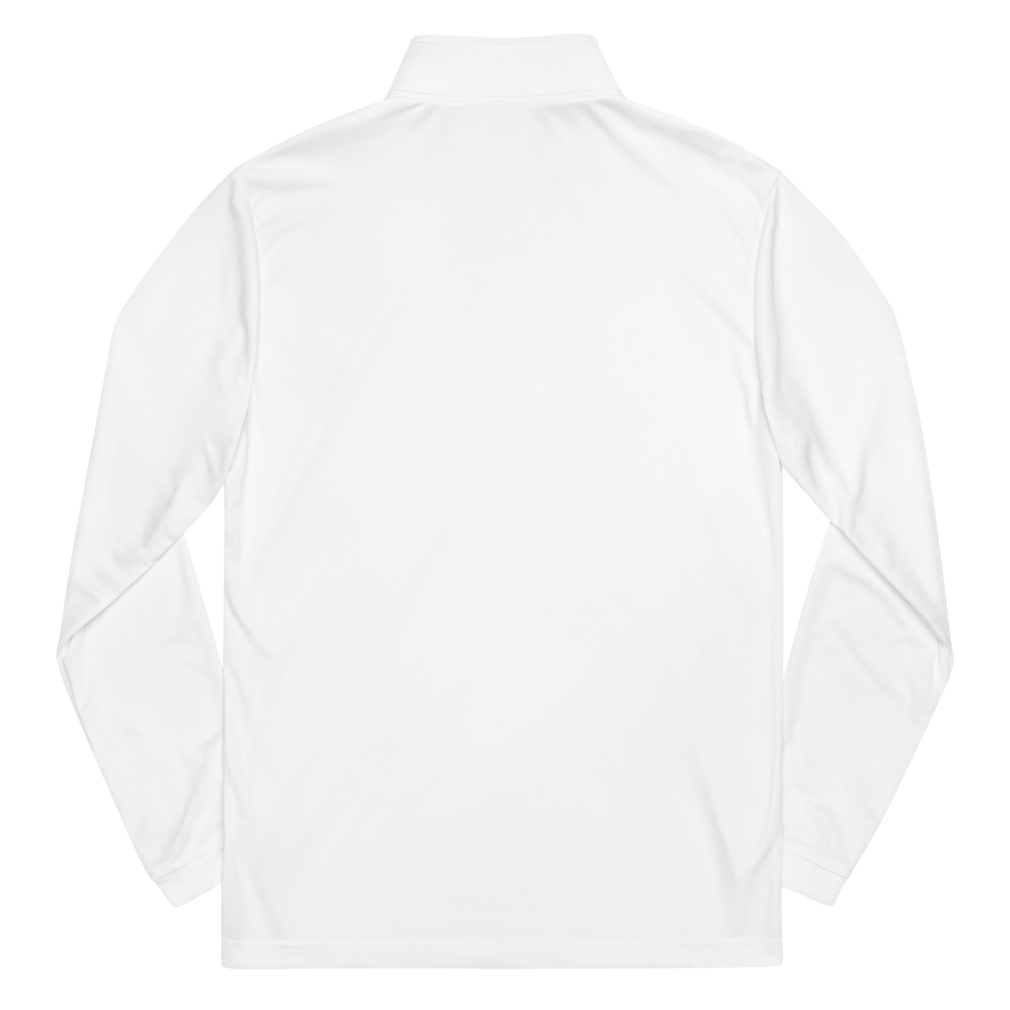 Quarter zip pullover | White Text