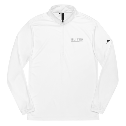 Quarter zip pullover | White Text