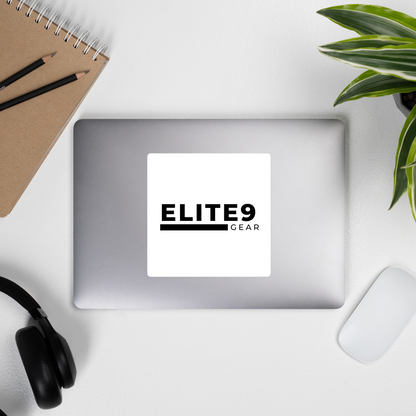 Elite9 Gear Logo stickers