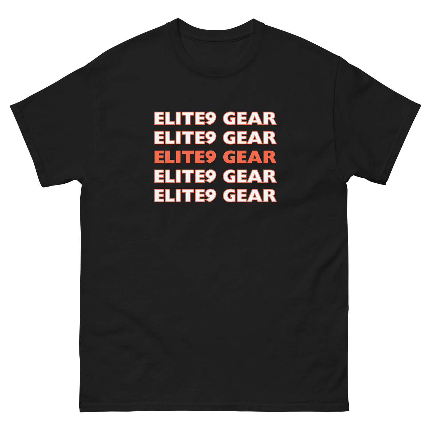 Elite9 Gear Falling Words Tee