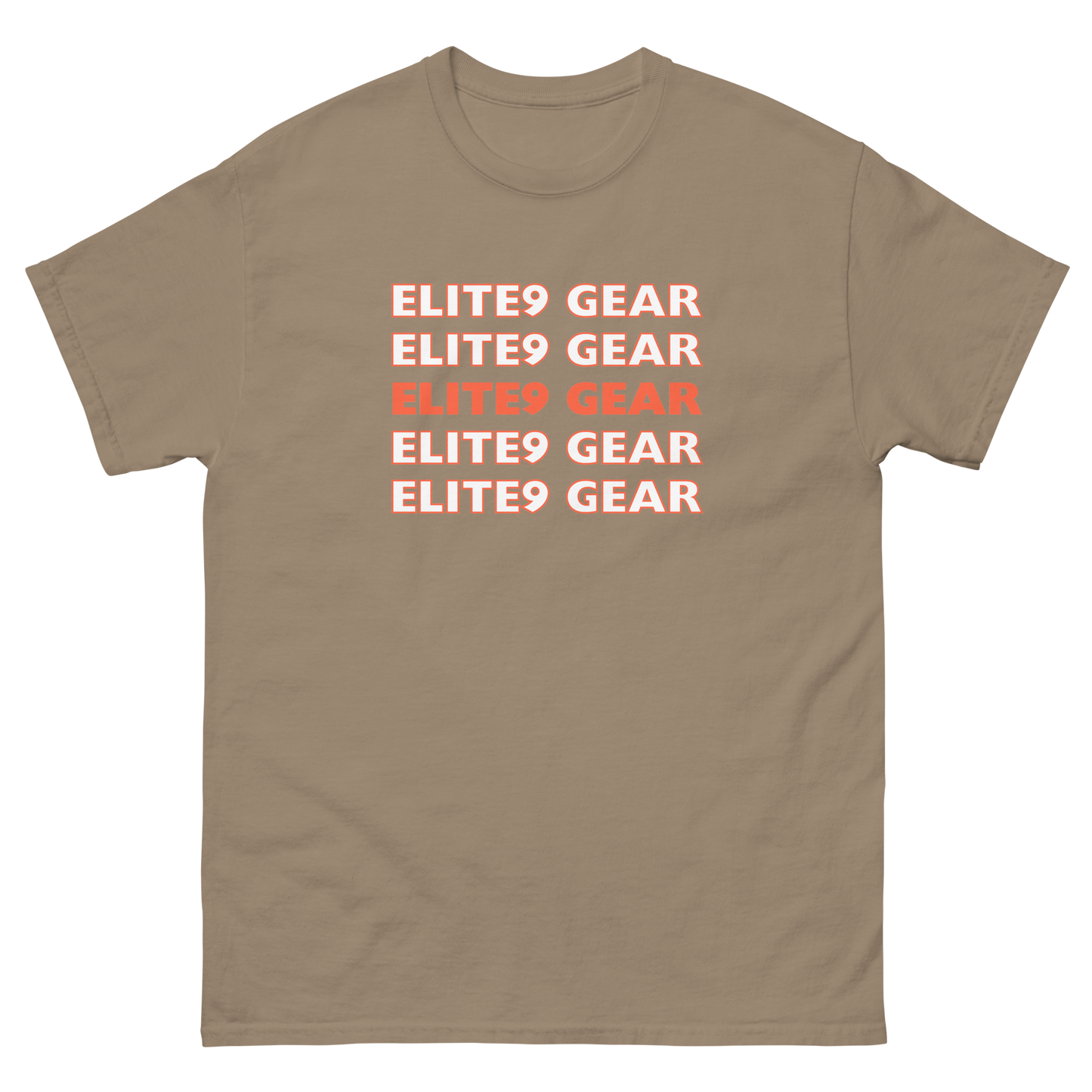 Elite9 Gear Falling Words Tee