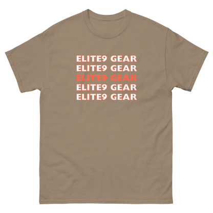 Elite9 Gear Falling Words Tee