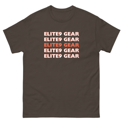 Elite9 Gear Falling Words Tee