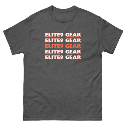 Elite9 Gear Falling Words Tee