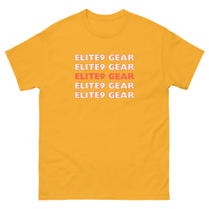 Elite9 Gear Falling Words Tee