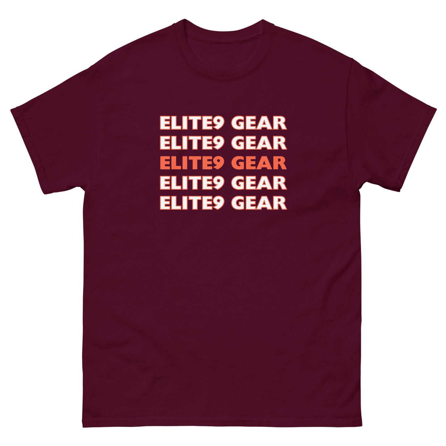 Elite9 Gear Falling Words Tee