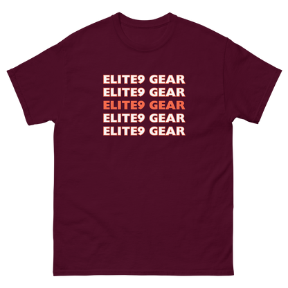 Elite9 Gear Falling Words Tee