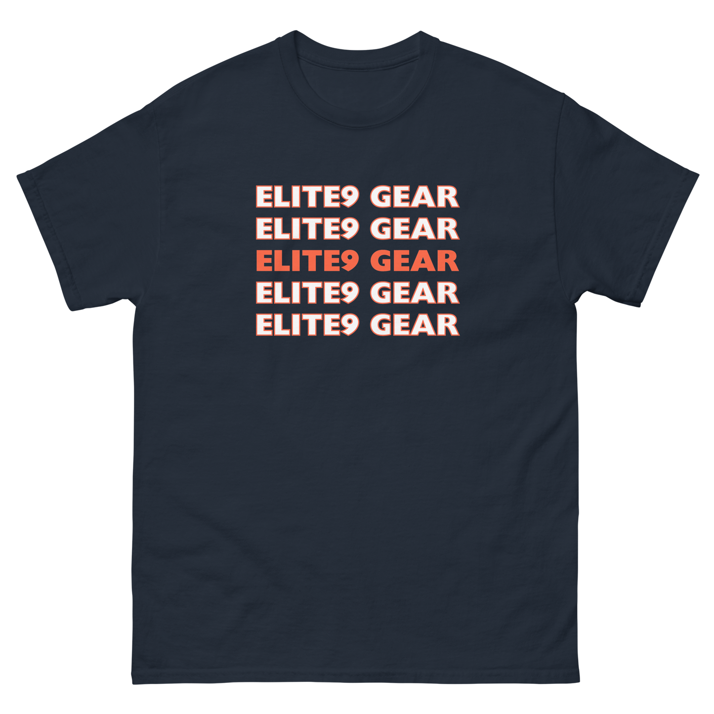 Elite9 Gear Falling Words Tee