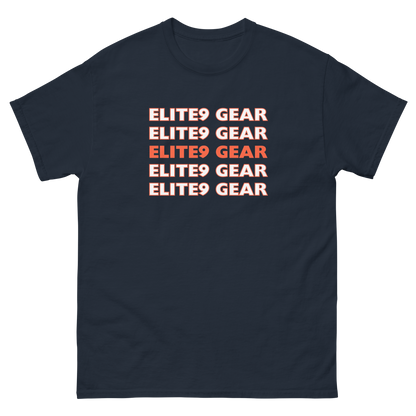 Elite9 Gear Falling Words Tee