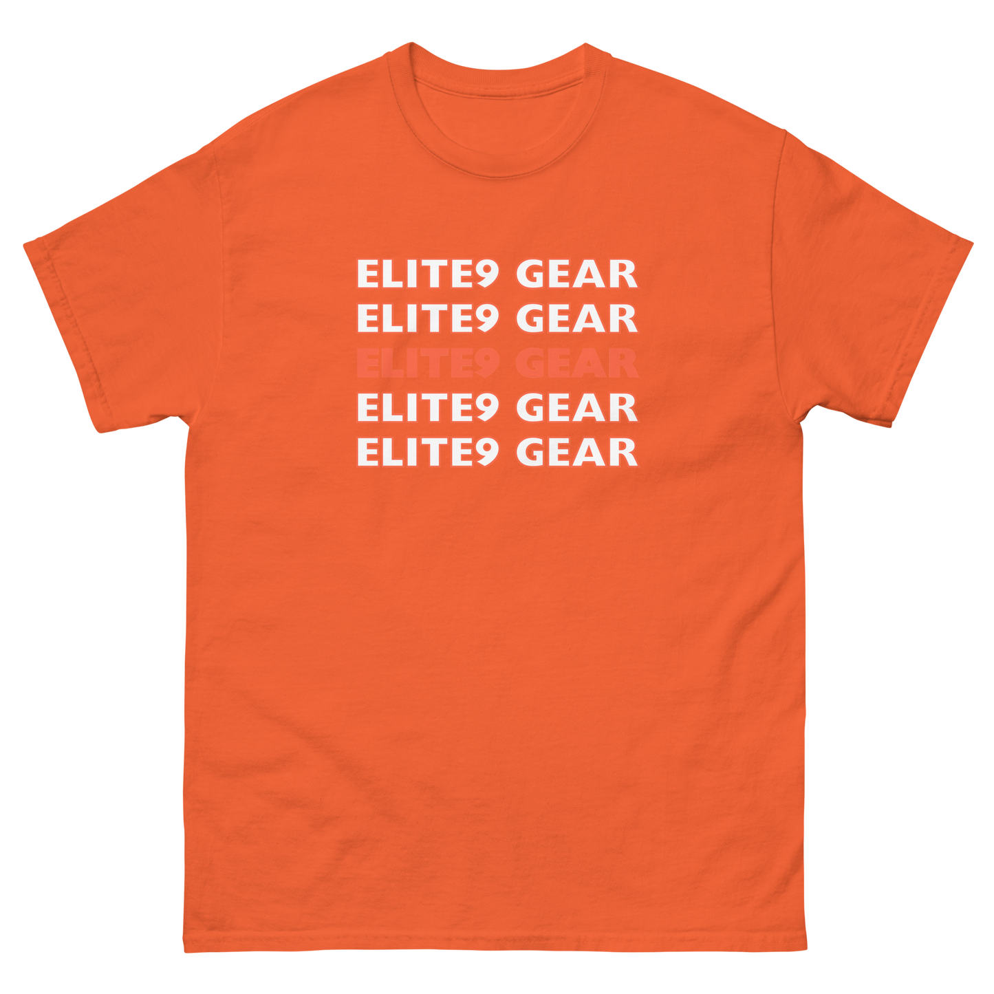 Elite9 Gear Falling Words Tee