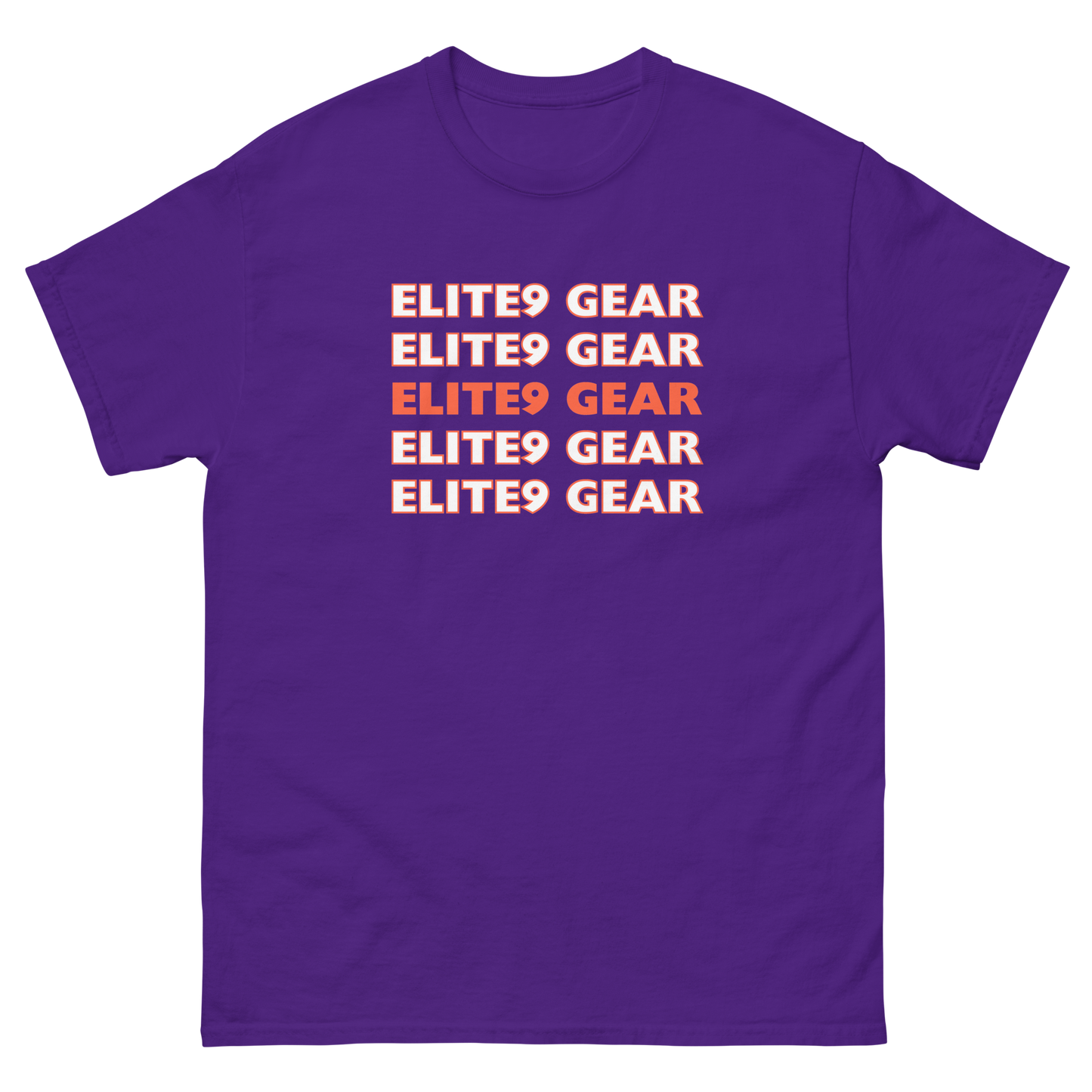 Elite9 Gear Falling Words Tee