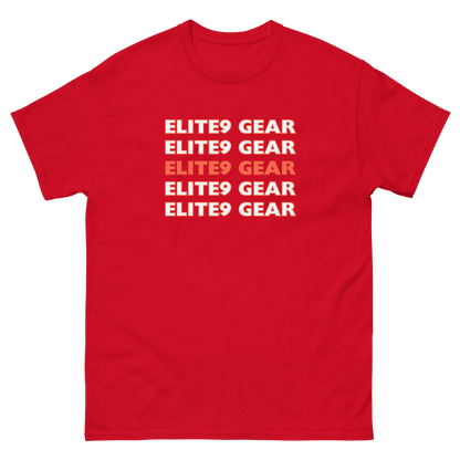 Elite9 Gear Falling Words Tee