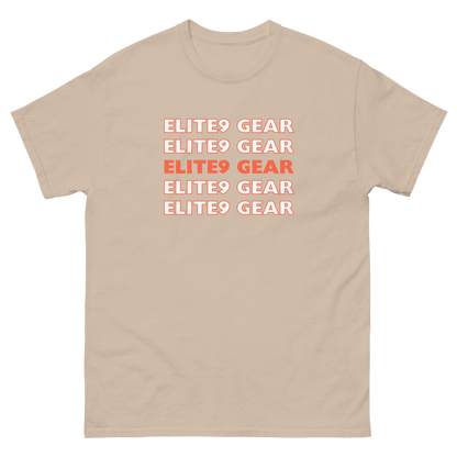 Elite9 Gear Falling Words Tee