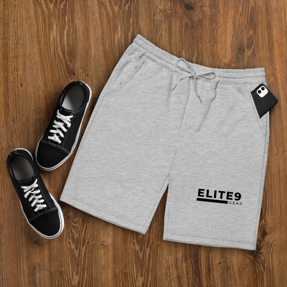 Men's fleece shorts | Black Text