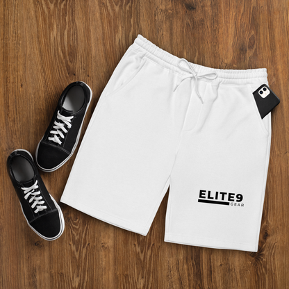 Men's fleece shorts | Black Text