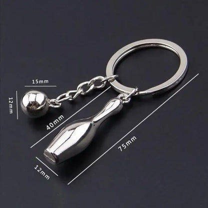 Sports Keychain Table Tennis Pendants Pingpong Bat Ball Baseball Bat Gloves Racket Key Chain Car Key Chain Decor Fans Keyring